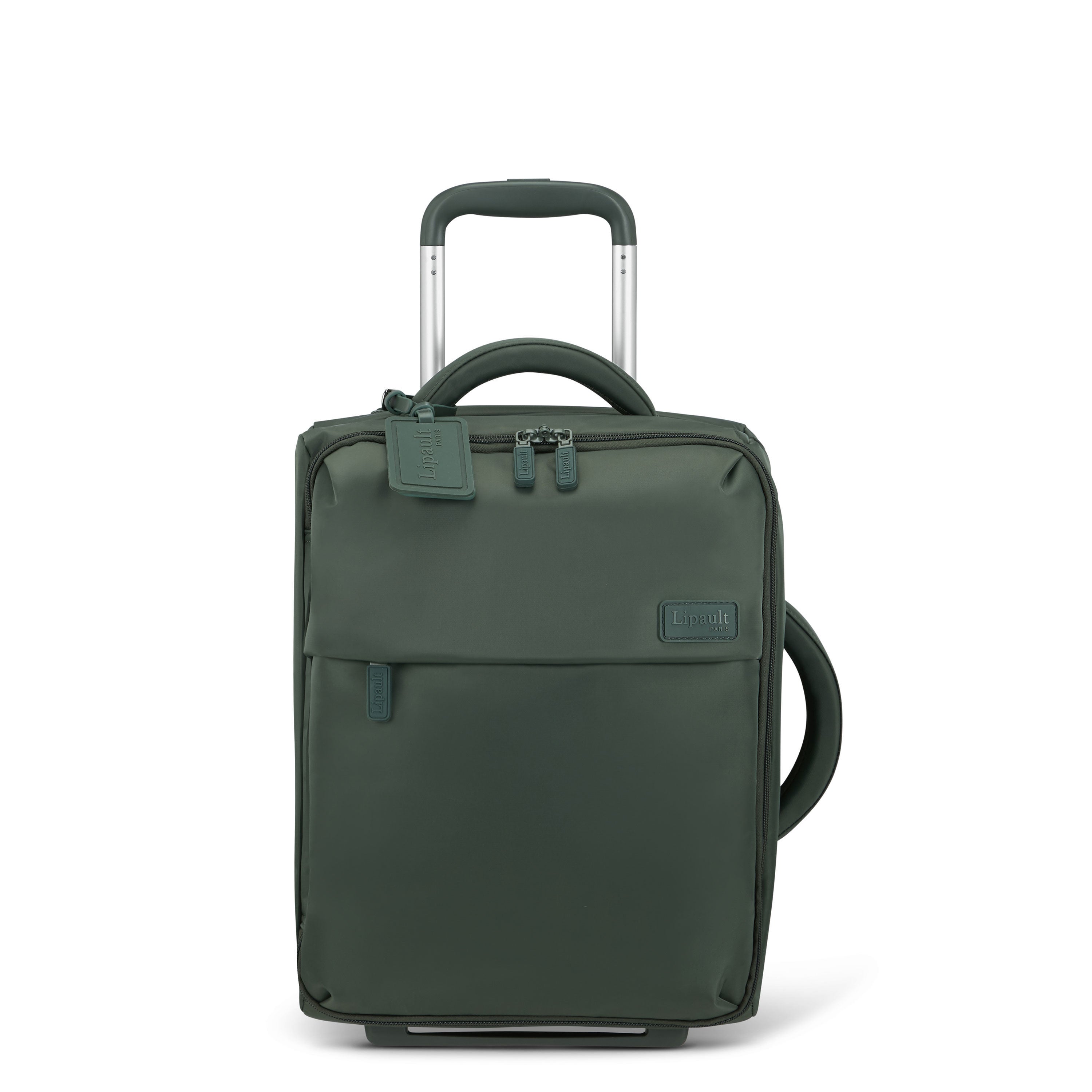 Lipault Foldable Plume Mini Cabin Upright, Khaki Green, Front Image image number 0